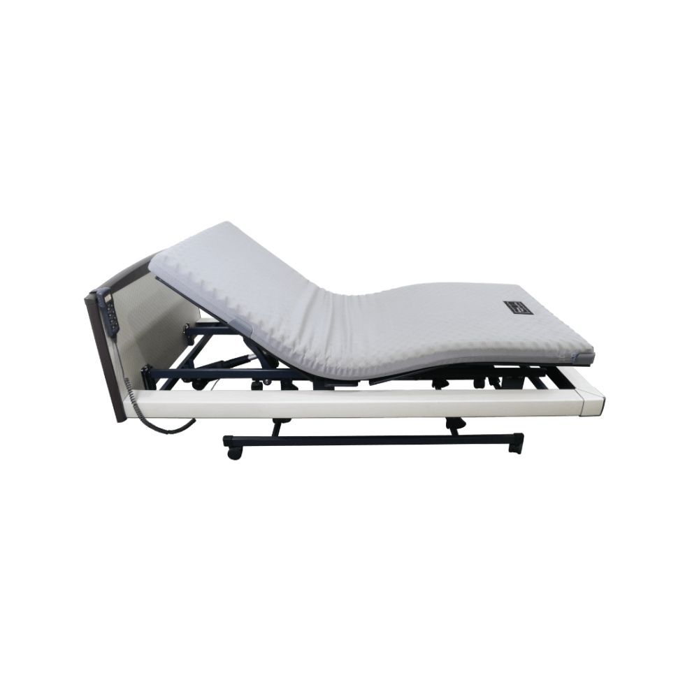 เตียงผู้ป่วยไฟฟ้า PARAMOUNT BED รุ่น Intime 1000 สีขาว พร้อมที่นอน รุ่น CALM LIGHT_4